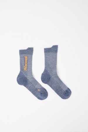 NNormal Merino socks Blu | XKVGM-5423