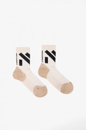 NNormal Race sock low cut Beige | RMWKO-4721