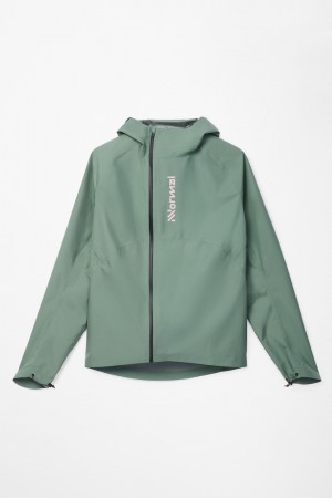 NNormal Trail Rain Jacket Verdi | KUEPN-0387