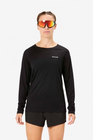 NNormal merino long sleeve t-shirt Nere | GZUDN-1357