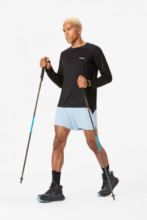 NNormal merino long sleeve t-shirt Nere | GFZXA-2045